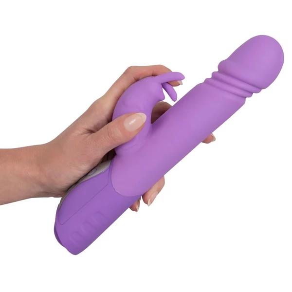 Sweet Smile Push Vibrator - Wibrator króliczek z opcją pulsacji