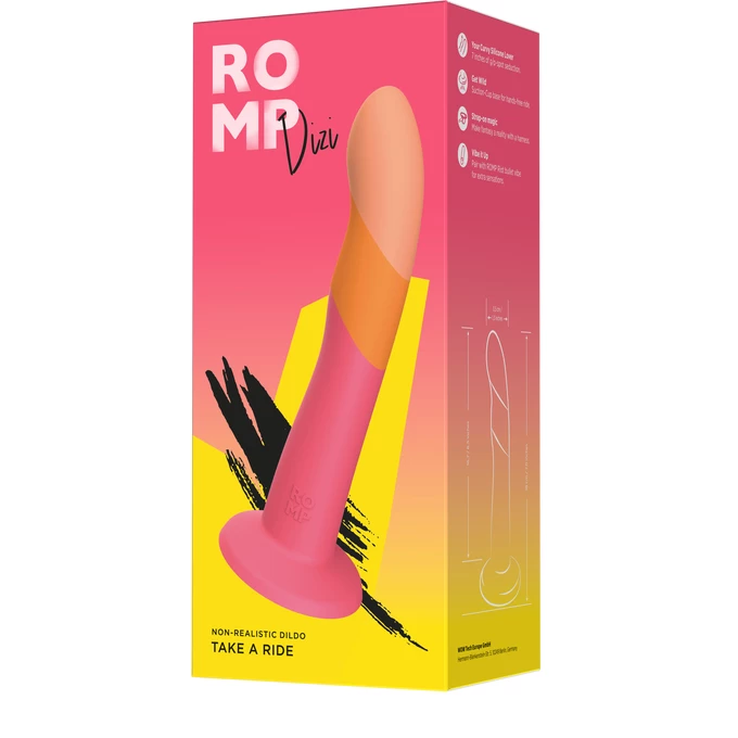 Romp Dizi Take a Ride - Dildo z przyssawką