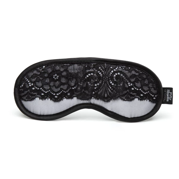 Fifty Shades of Grey Play Nice Satin and LaceBlindfold - Opaska na oczy,