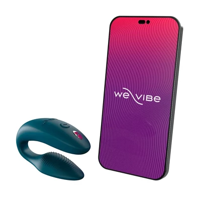 We-vibe Sync 2, Velvet green - Wibrator dla par, butelkowa zieleń
