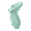 Satisfyer Exciterrr Mint - Wibrator typu Lay-On, z ruchomą kulką stymulującą łechtaczkę