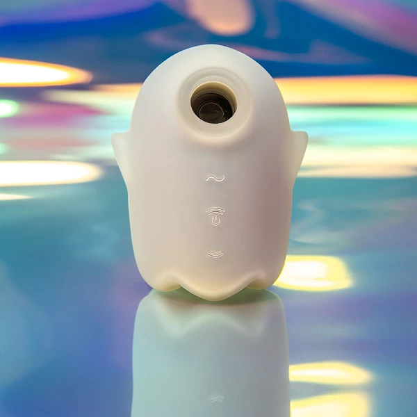 Satisfyer Glowing Ghost - Wibrator łechtaczkowy, z technologią Air Pulse