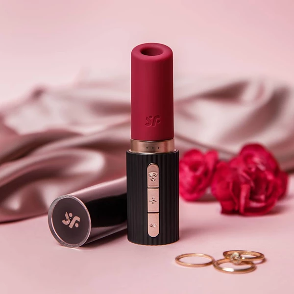 Satisfyer Pro 2 Kiss - miniwibrator łechtaczkowy w kształcie szminki