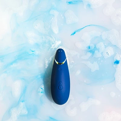Womanizer Premium 2, Blueberry- Bezdotykowy masażer łechtaczki, Granatowy
