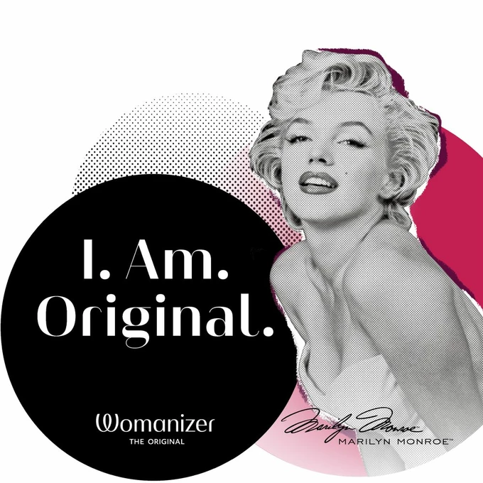 Womanizer Marilyn Monroe Classic 2, White Marble - Masażer łechtaczki, Biały marmur