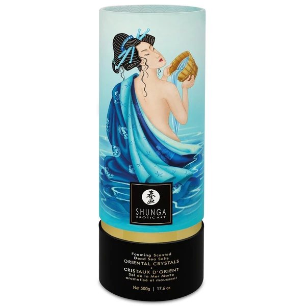 Shunga Bath Salts Oriental Crystals Ocean Temptations - Sól do kąpieli morski