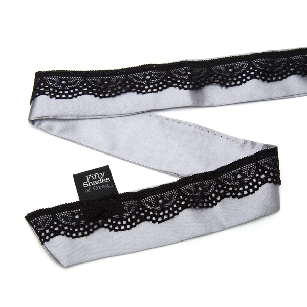 Fifty Shades of Grey Nice Satin and LaceWrist Cuffs - Szarfa do krępowania,