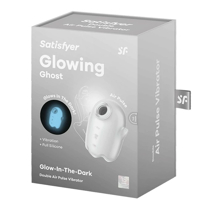 Satisfyer Glowing Ghost - Wibrator łechtaczkowy, z technologią Air Pulse