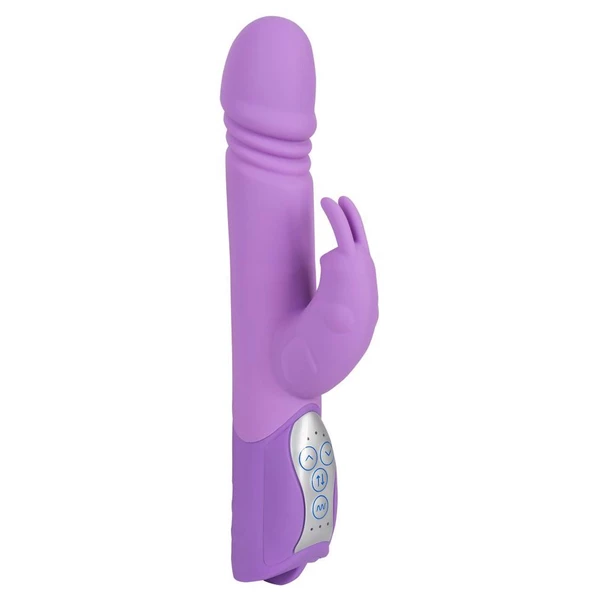 Sweet Smile Push Vibrator - Wibrator króliczek z opcją pulsacji
