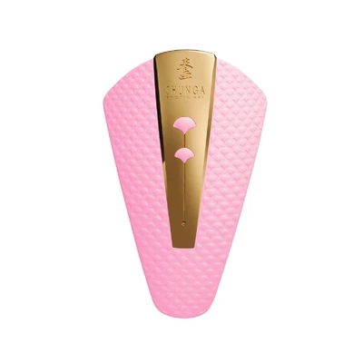 Shunga Obi Intimate Massager Light Pink - Wibrator łechtaczkowy, Różowy