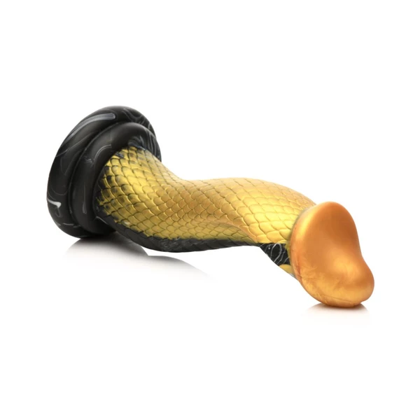 Creature Cocks Golden Mamba - Dildo z przyssawką