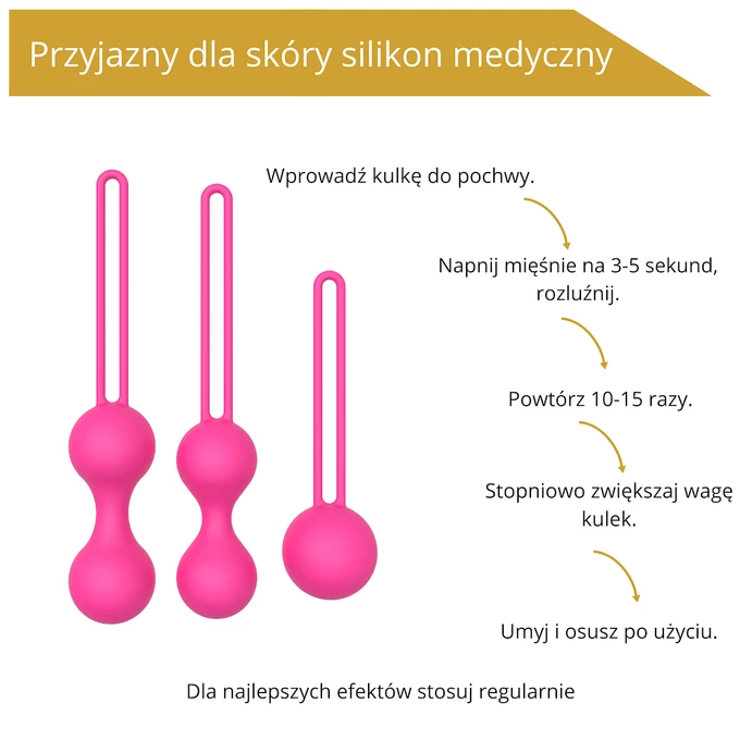 Erospace Sweet Play A12 - Zestaw kulek gejszy