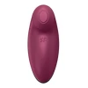 Satisfyer Tap &amp; Climax 2 Red - Wibrator łechtaczkowy, czerwony