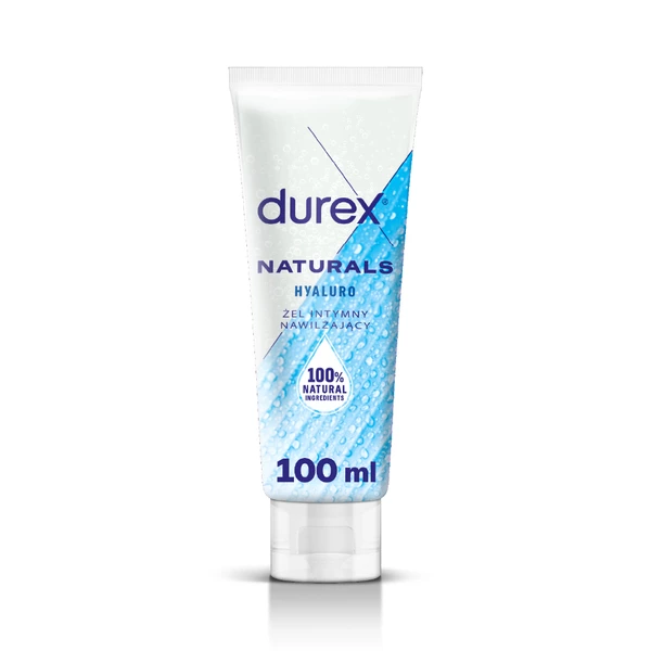 Durex Naturals Hyaluro 100 ml - Żel intymny, nawilżający 