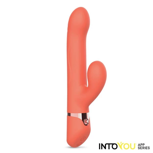 IntoYou Mindy Vibe - Wibrator króliczek, z pulsującymi koralikami 