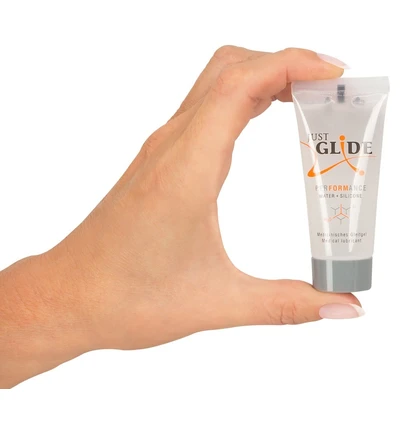 Just glide perfomance - Wegański lubrykant na bazie wody z dodatkiem silikonu