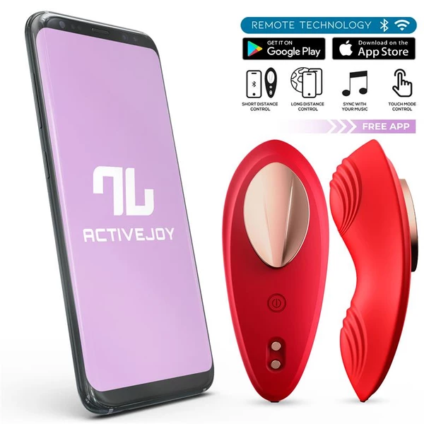 IntoYou Panty Vibrator - Wibrator łechtaczkowy do bielizny, Czerwony