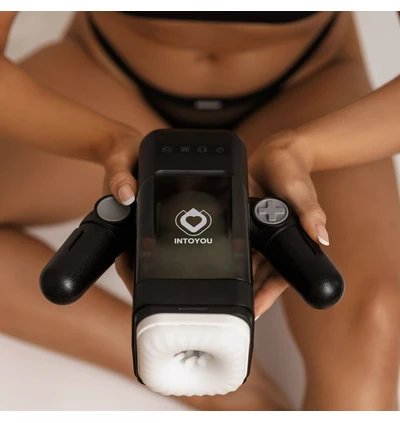 Intoyou Elon - Masturbator Interaktywny, z funkcją pulsacji i nagrzewania 
