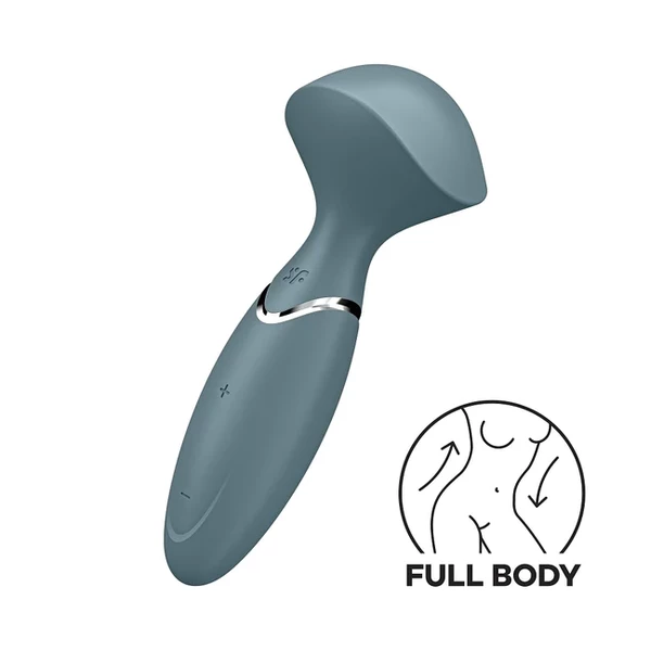 Satisfyer Mini Wand-er stonegrey - Mini masażer do całego ciała