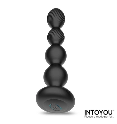 Intoyou Mouve - Korek analny z funkcją wibracji i falowania, sterowany pilotem