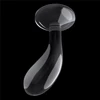 Lovetoy Flawess clear prostate plug 6&quot; - Klasyczny masażer prostaty z przyssawką