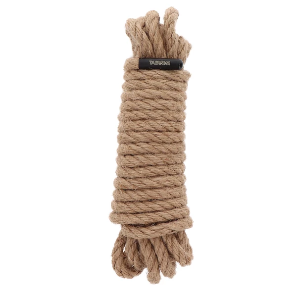 Taboom Hemp Rope 5 Meter 7 Mm Nude - Lina konopna do krępowania