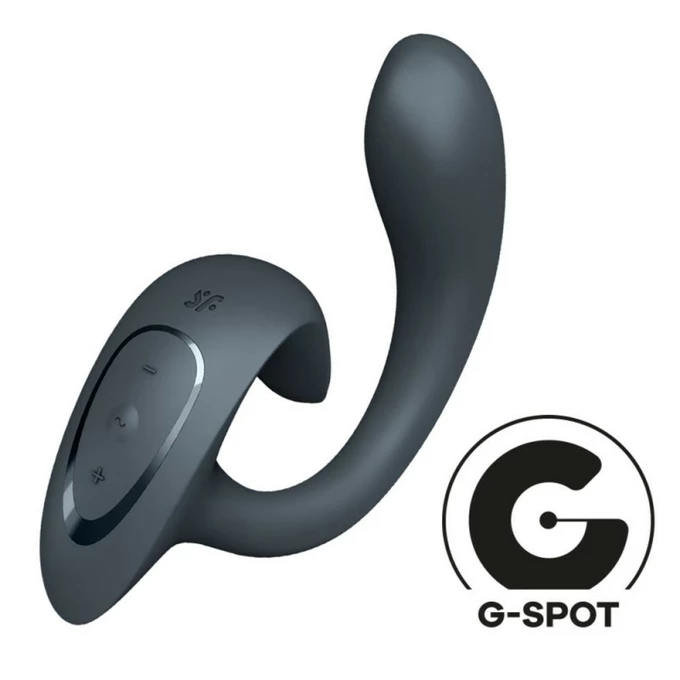 Satisfyer G for Goddess - Wibrator króliczek, Ciemnoszary