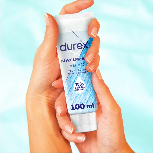 Durex Naturals Hyaluro 100 ml - Żel intymny, nawilżający 