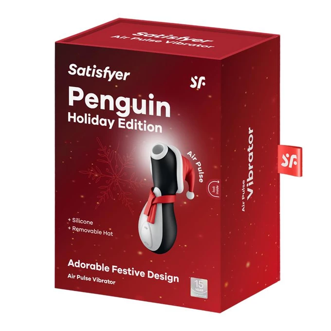 Satisfyer Penguin Holiday Edition - Bezdotykowy masażer łechtaczki, wersja świąteczna