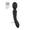 Vive Enora Wand &amp; Vibrator Black - Wibrator wand 2w1