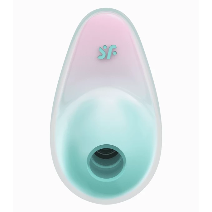 Satisfyer Pixie Dust, Pink - Mint - Wibrator łechtaczkowy, Różowo - miętowy