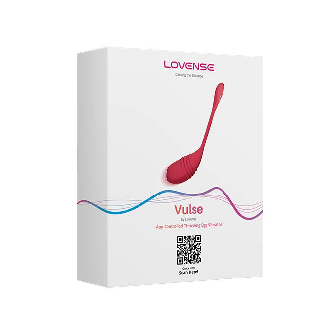 Lovense Vulse - Wibrator jajeczko z opcją pulsacji, sterowany aplikacją