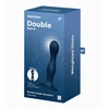 Satisfyer Double Ball-R - Dildo klasyczne z przyssawką, Granatowe