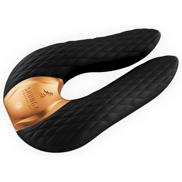 Shunga Aiko Intimate Massager Black - Wibrator łechtaczkowy, Czarny
