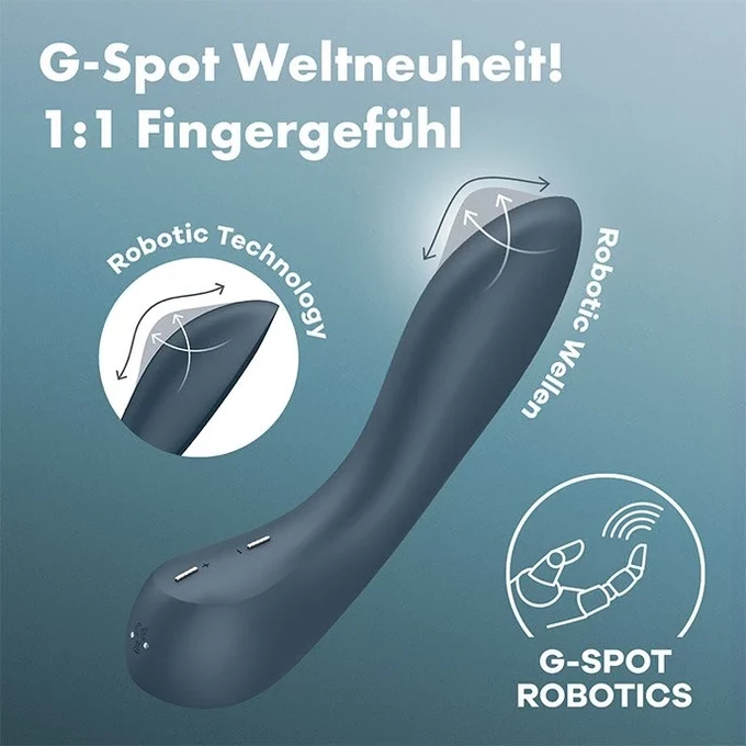 Satisfyer G-Spot Wave 4 - Wibrator punktu G z technologią robotyczną