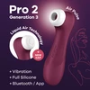 Zestaw Satisfyer Pro 2 Generation 3 -soniczny wibrator do łechtaczki + żel + spray dezynfekujący