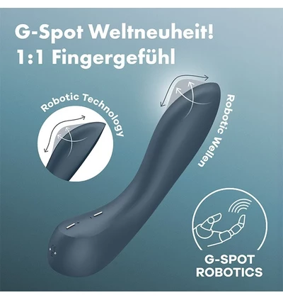 Satisfyer G-Spot Wave 4 - Wibrator punktu G z technologią robotyczną