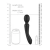 Vive Enora Wand &amp; Vibrator Black - Wibrator wand 2w1