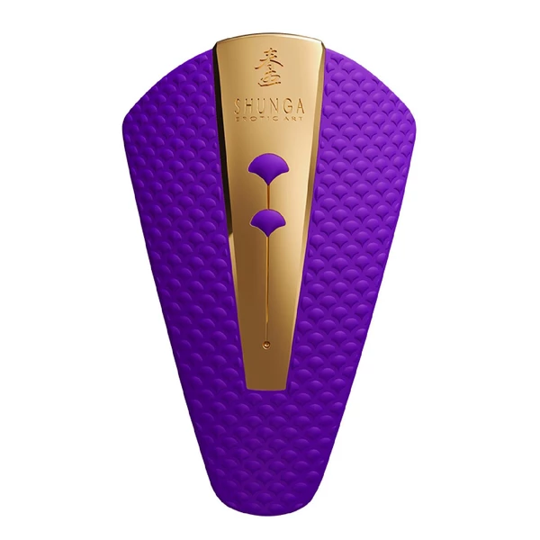 Shunga Obi Intimate Massager Purple - Wibrator łechtaczkowy, Fioletowy