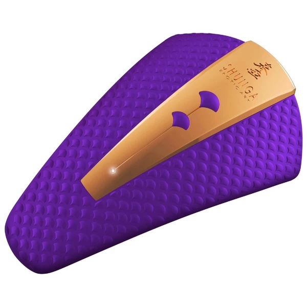 Shunga Obi Intimate Massager Purple - Wibrator łechtaczkowy, Fioletowy