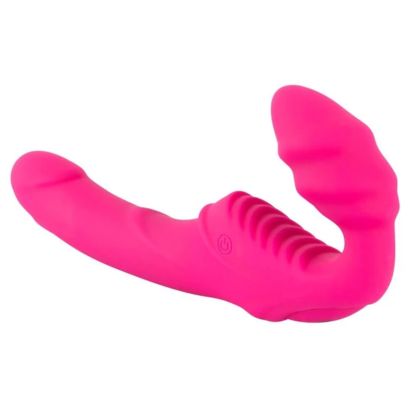 Strapless Strap-On Vibrating Strapless Strap On 2 - Wibrujące Dildo strapon damski