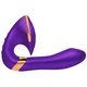 Shunga Soyo Intimate Massager Purple - Wibrator króliczek, Fioletowy