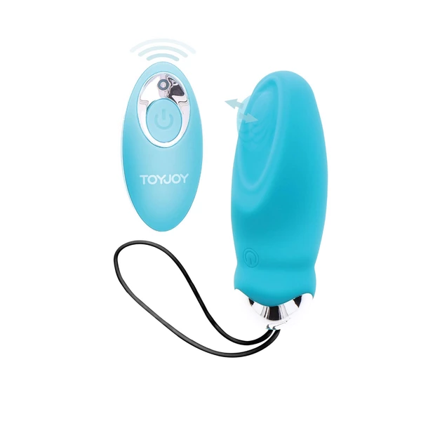 TOYJOY I'M So Eggcited Blue - Wibrator jajeczko z pilotem