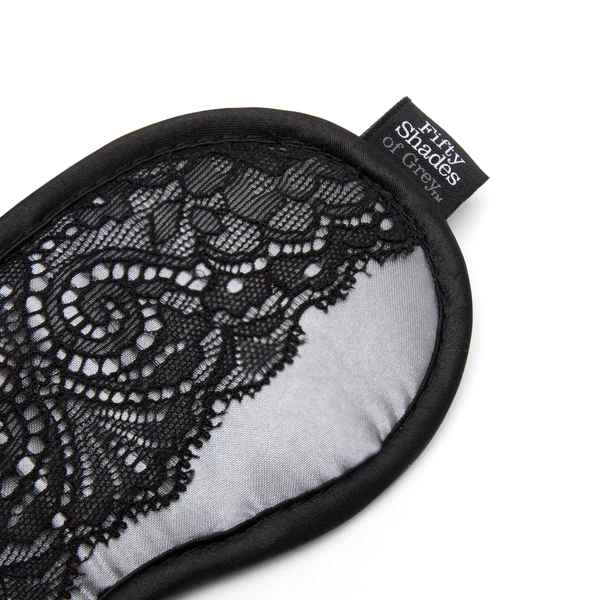 Fifty Shades of Grey Play Nice Satin and LaceBlindfold - Opaska na oczy,