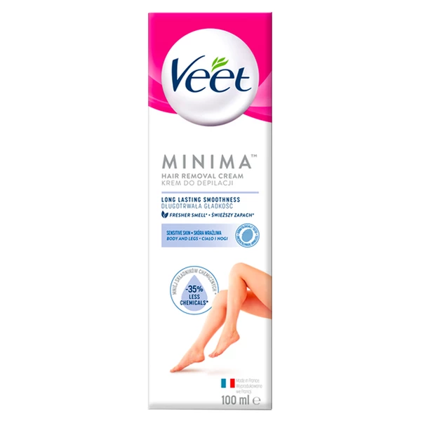 VEET MINIMA -  Krem do depilacji, dla skóry wrażliwej 100 ml