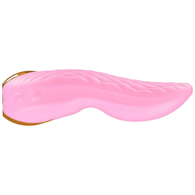 Shunga Aiko Intimate Massager Light Pink - Wibrator łechtaczkowy, Różowy