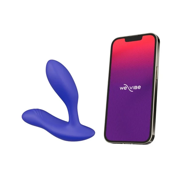 We-Vibe Vector + - wibrujący masażer prostaty, Niebieski