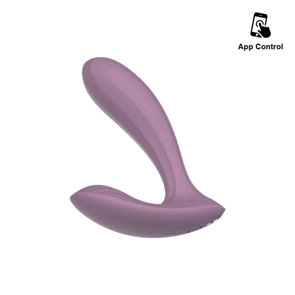 Svakom Erica - Wibrator do łechtaczki i punktu G, sterowany aplikacją, różowy