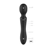 Vive Enora Wand &amp; Vibrator Black - Wibrator wand 2w1