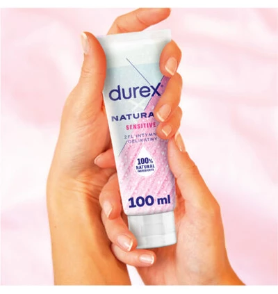 Durex Naturals Sensitive 100 ml - Żel intymny, Delikatny